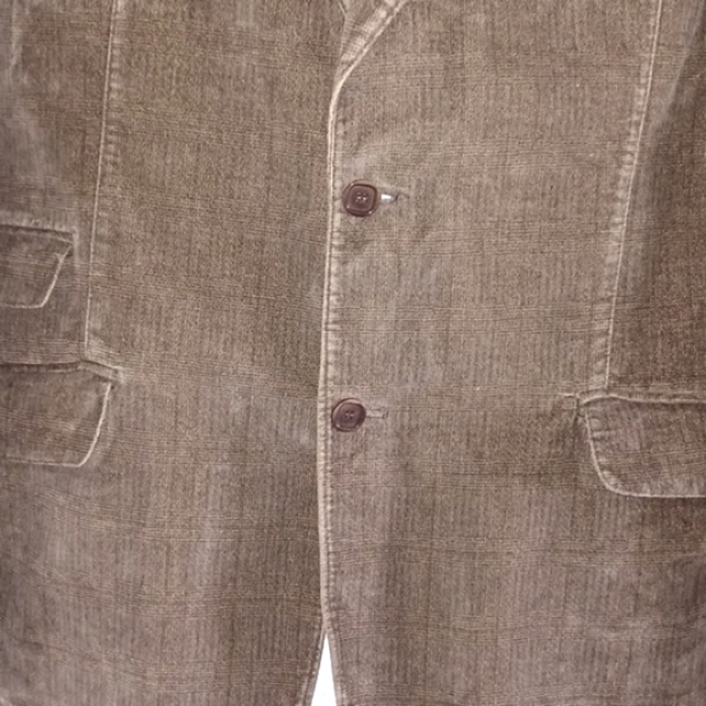 STONES Brown Corduroy Fitted Blazer, 42L - UK Style 🇬🇧 - Picture 9 of 13